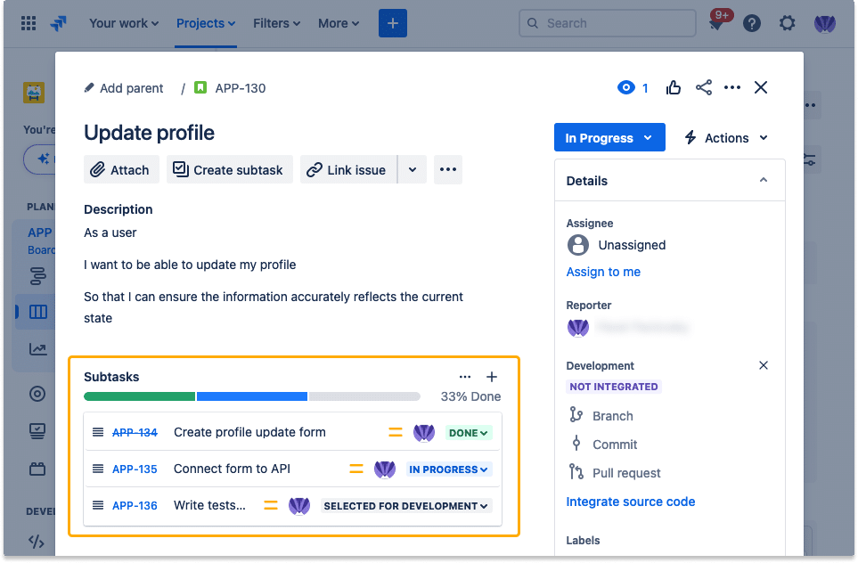 How to Use Jira Subtasks - AppLiger