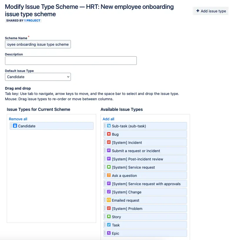 Customizing Issue Types 2