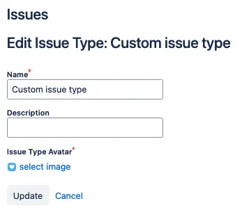 Customizing Issue Types 3