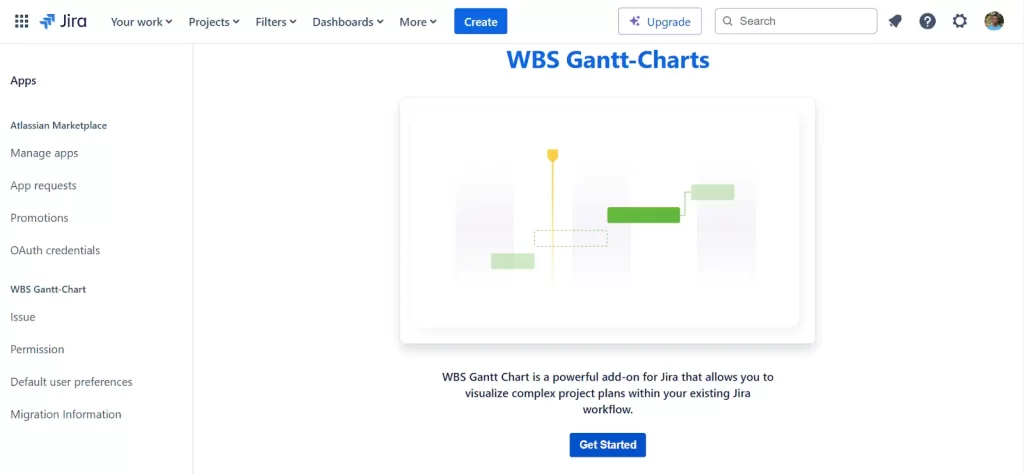 Search for ‘WBS Gantt chart’ 