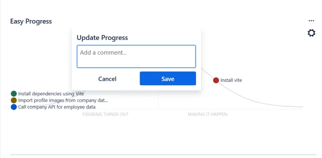 Step 4 Update your hill chart